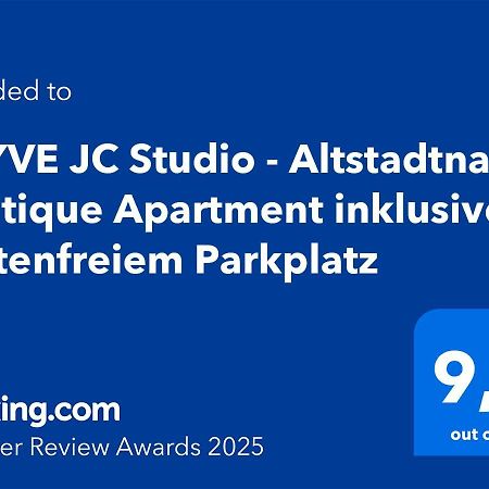 Aryve Jc Studio - Altstadtnahes Boutique Apartment Inklusive Kostenfreiem Parkplatz Erfurt Exteriör bild