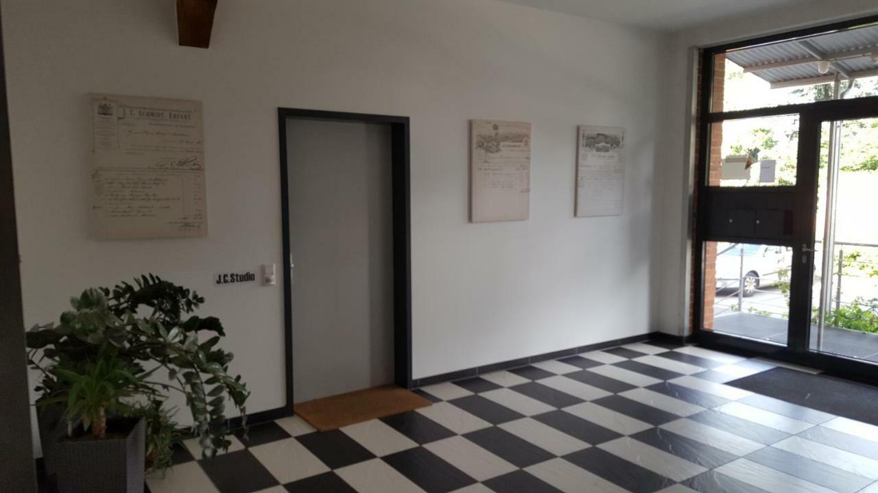 Aryve Jc Studio - Altstadtnahes Boutique Apartment Inklusive Kostenfreiem Parkplatz Erfurt Exteriör bild